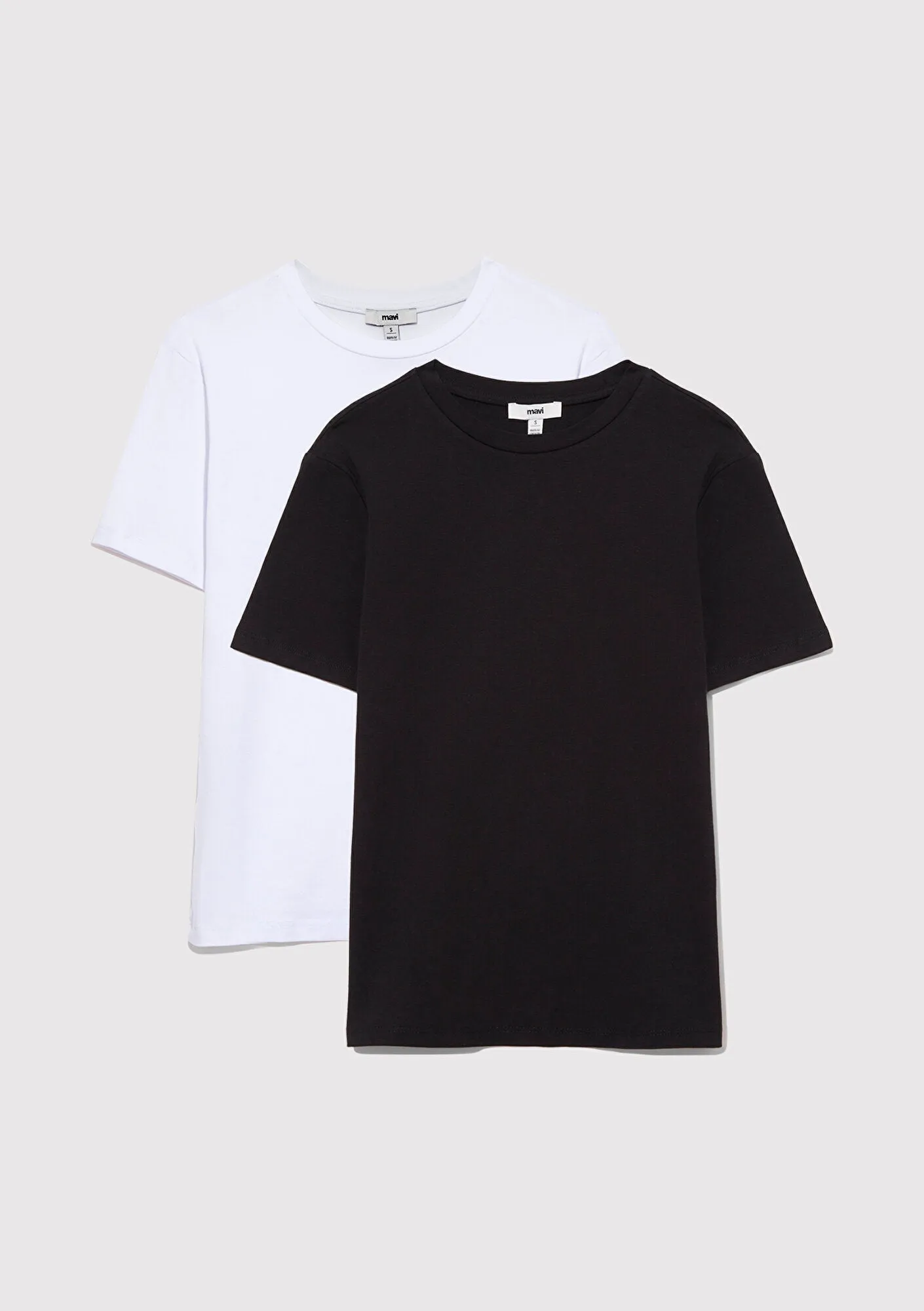 2 Pack Crew Neck Womens T-Shirts