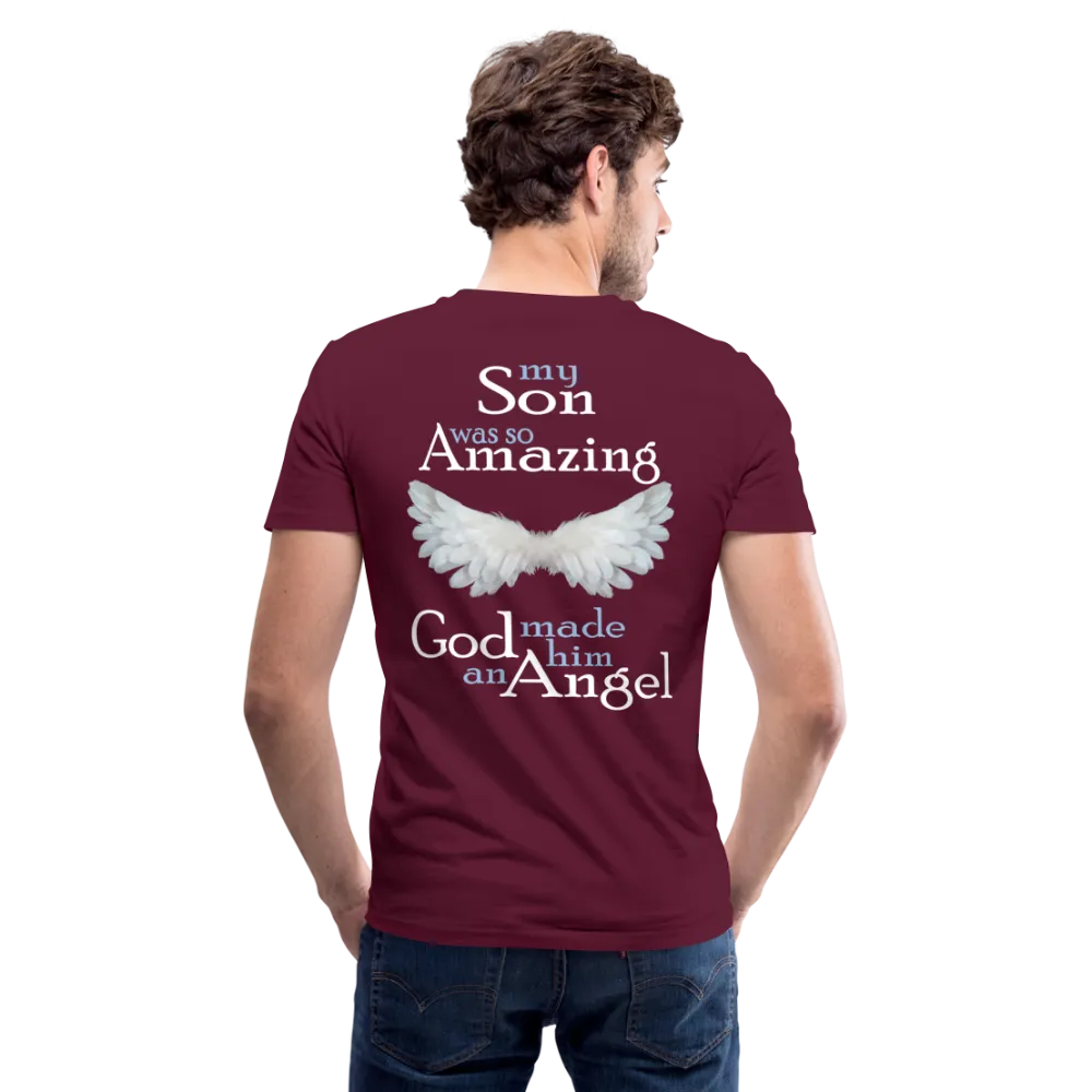 3303010614 SON AMAZING ANGEL Men's V-Neck T-Shirt