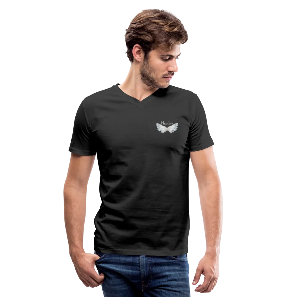 3303010614 SON AMAZING ANGEL Men's V-Neck T-Shirt