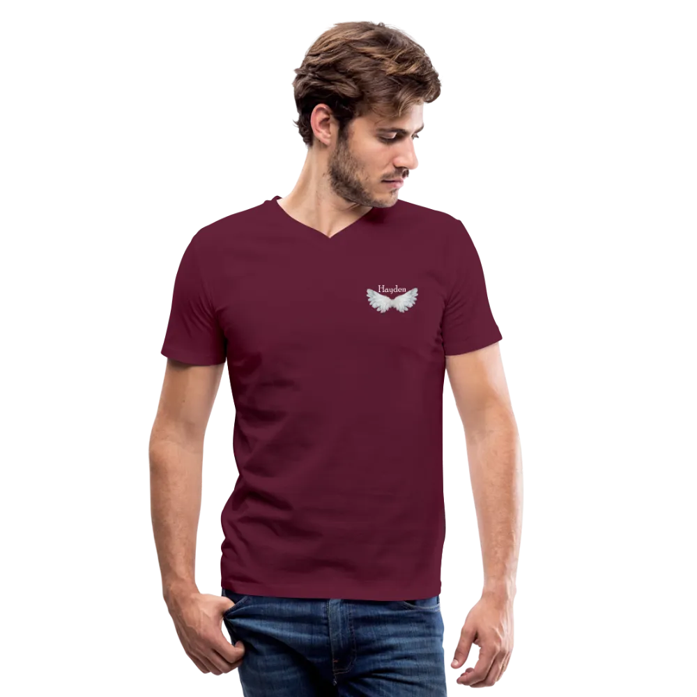 3303010614 SON AMAZING ANGEL Men's V-Neck T-Shirt