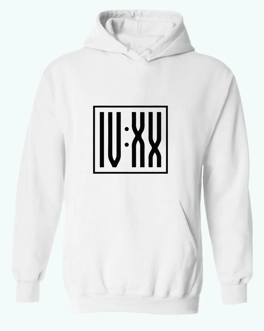 420 roman number hoodie