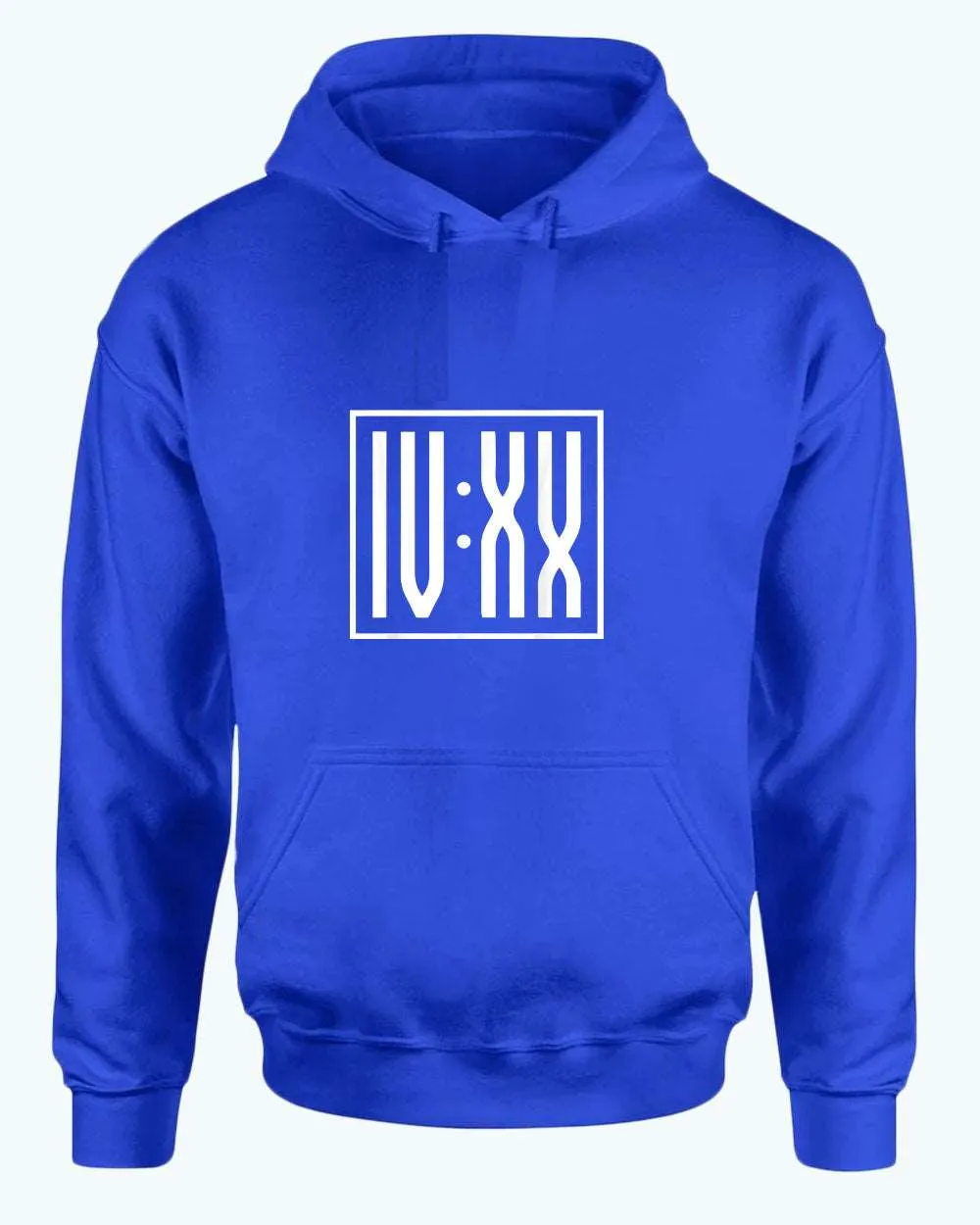 420 roman number hoodie