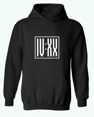 420 roman number hoodie