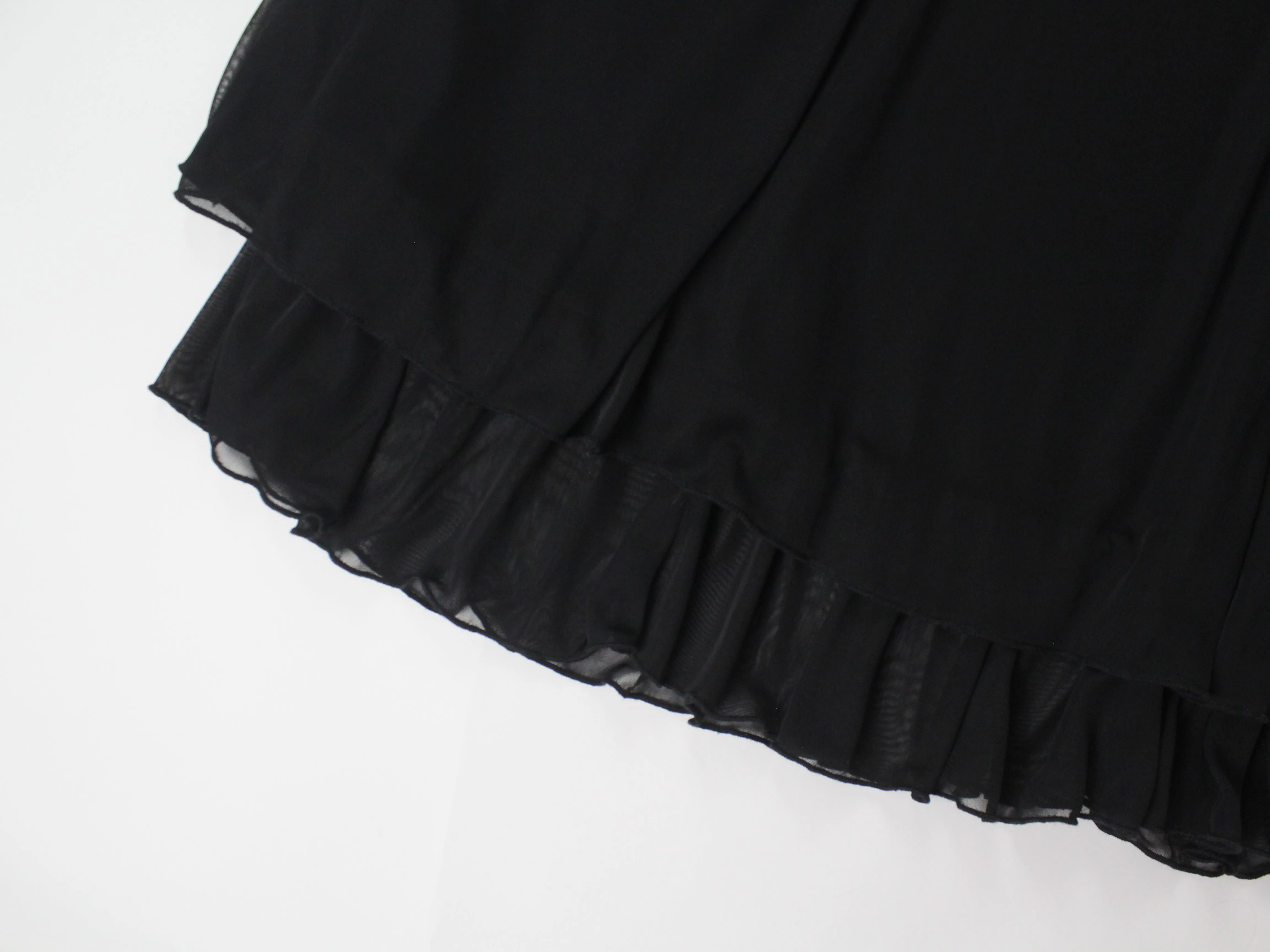 90s Mesh Maxi Skirt (M/L)