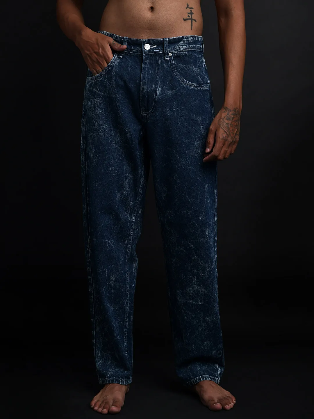 Acid wash Baggy Jeans