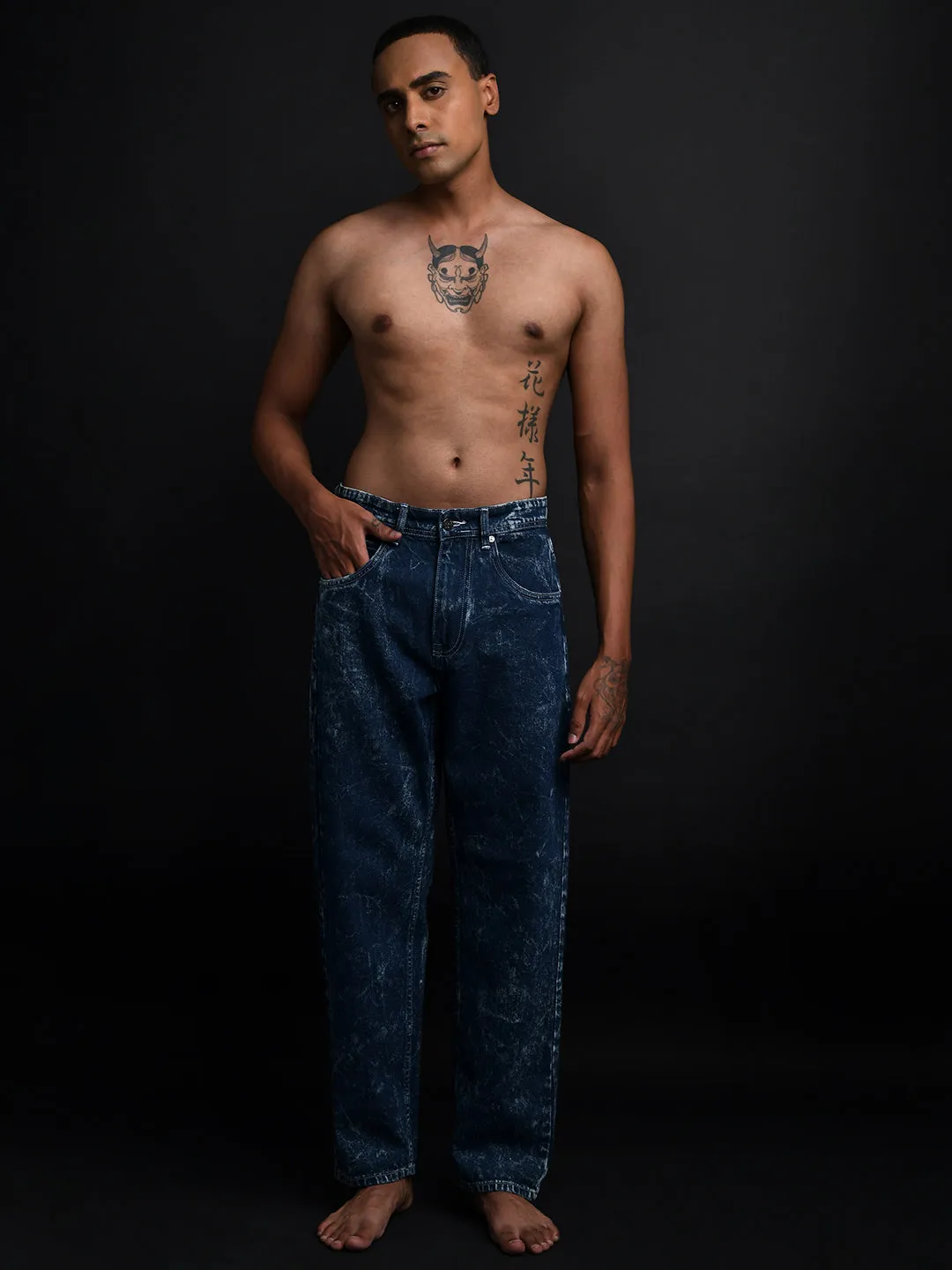 Acid wash Baggy Jeans