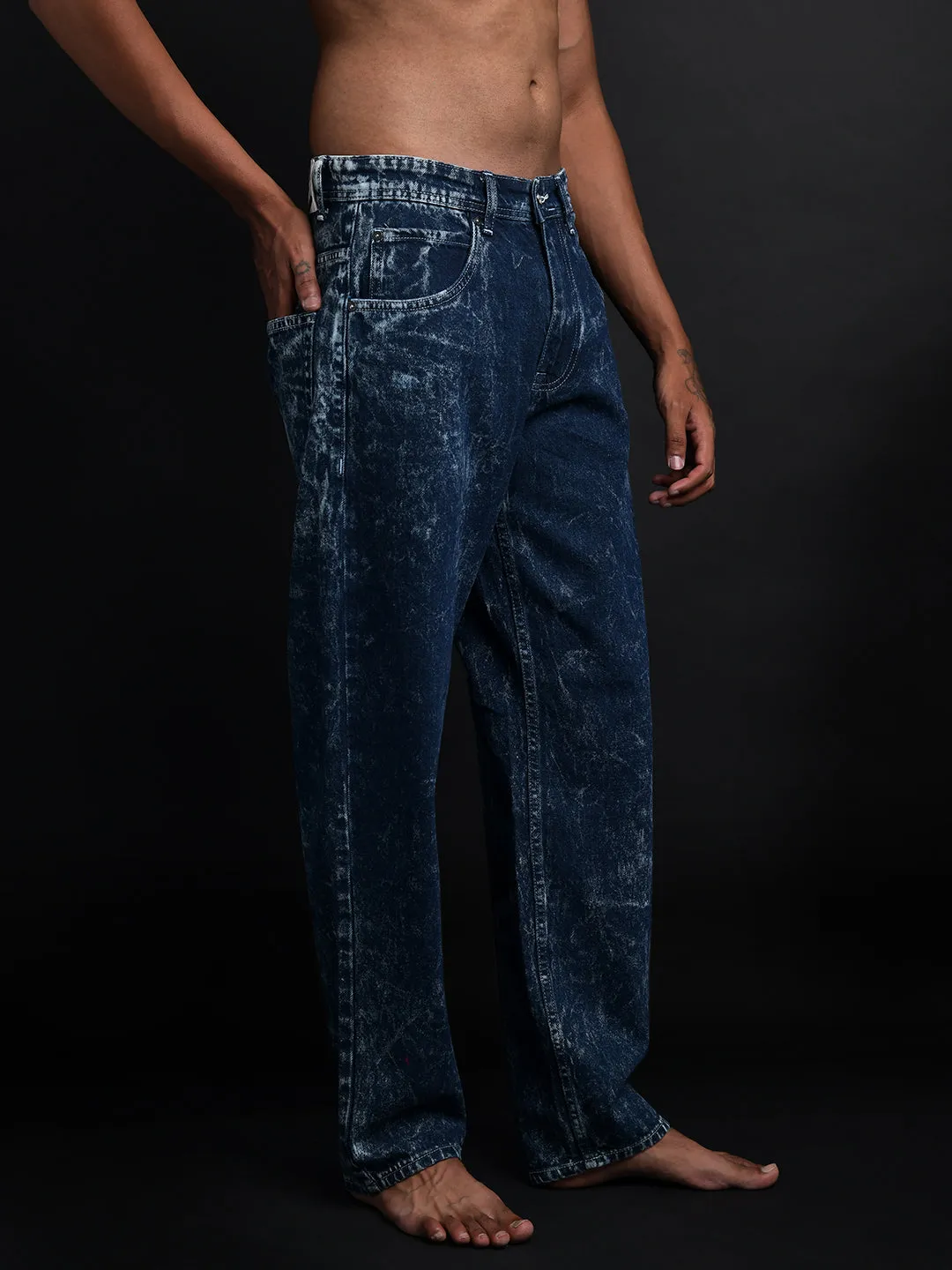 Acid wash Baggy Jeans