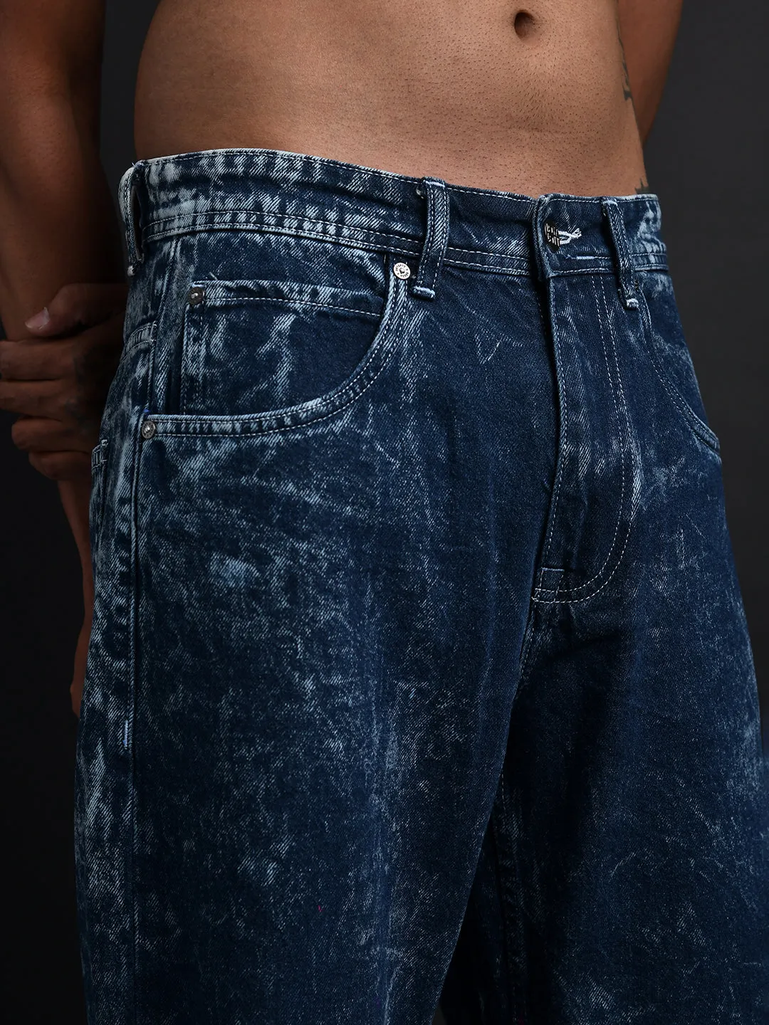 Acid wash Baggy Jeans