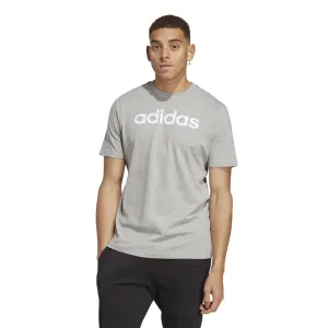 Adidas Mens Essentials Linear Single Jersey Tee
