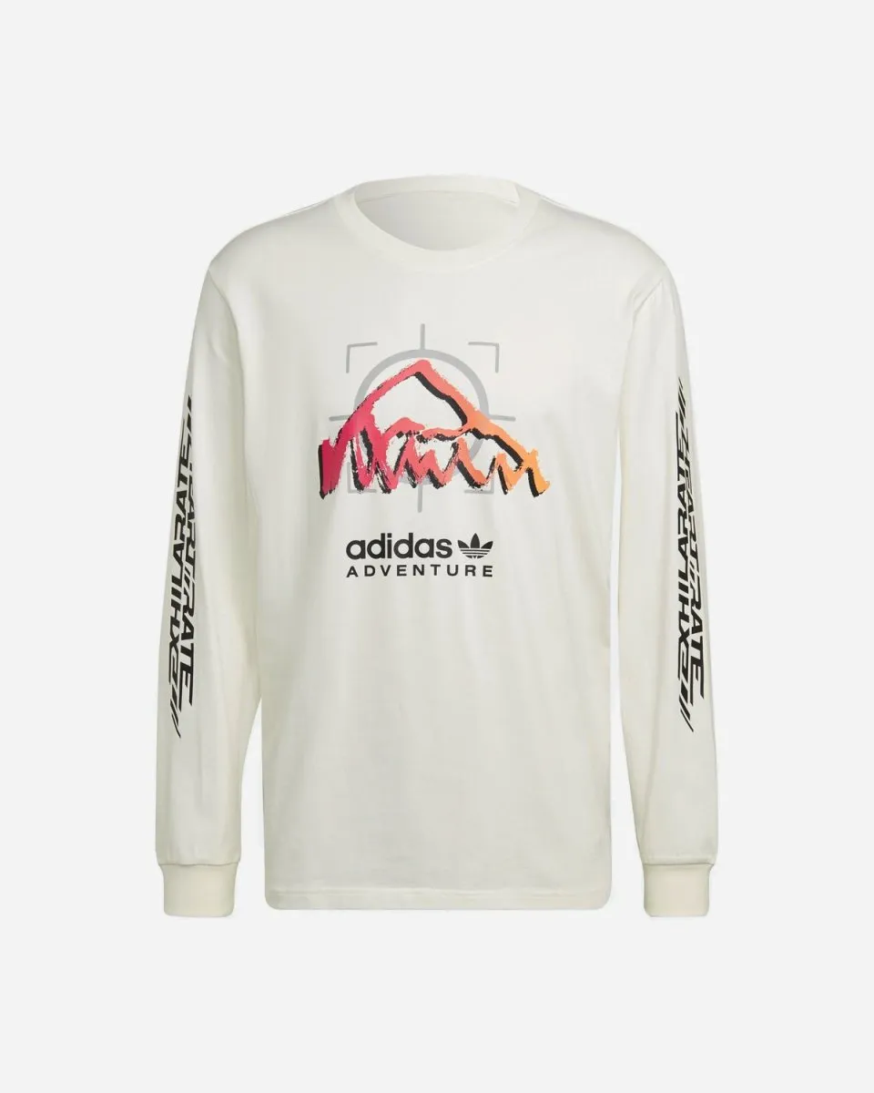 Adventure Ride Long Sleeve Tee - Off White