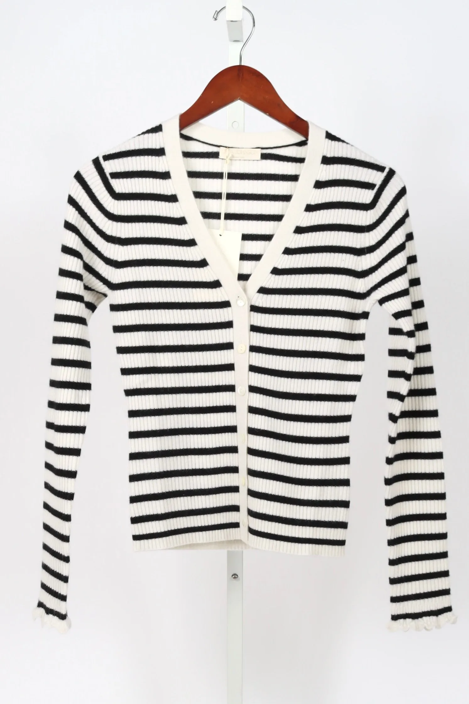 Aeris Cardigan - Noir Stripe