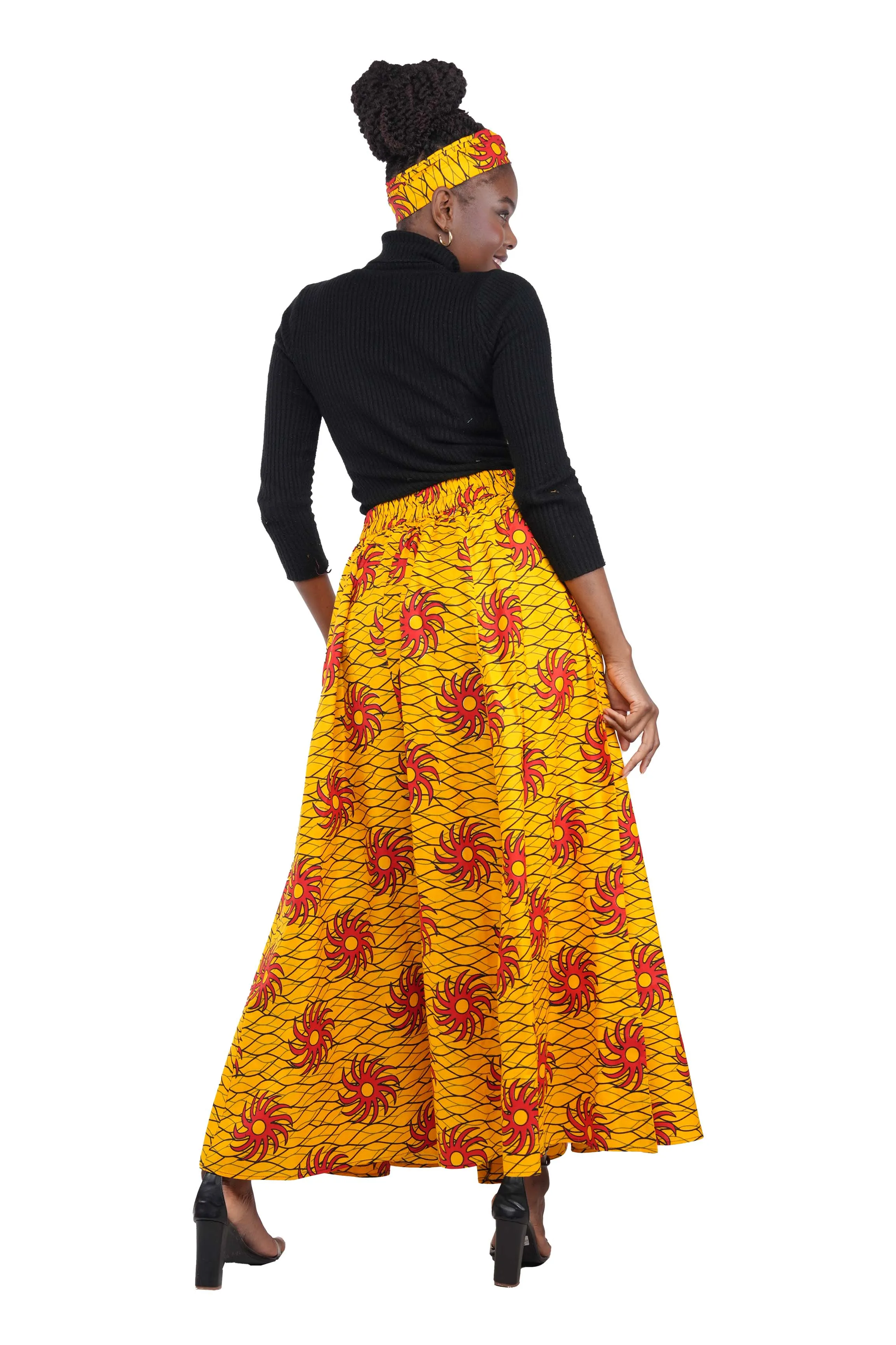African Long Maxi Skirt