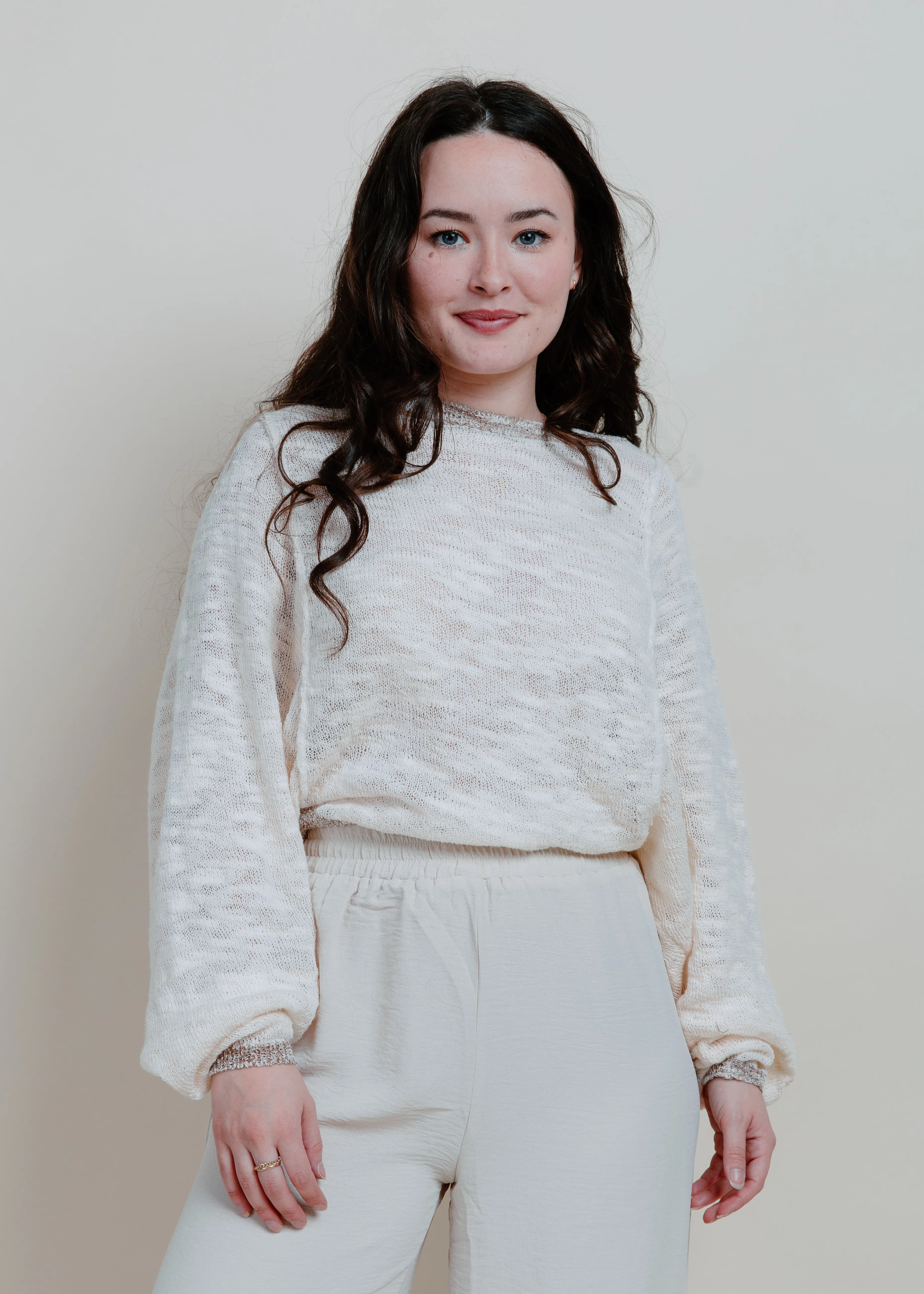 Amanda Wide Leg Pants - Stone