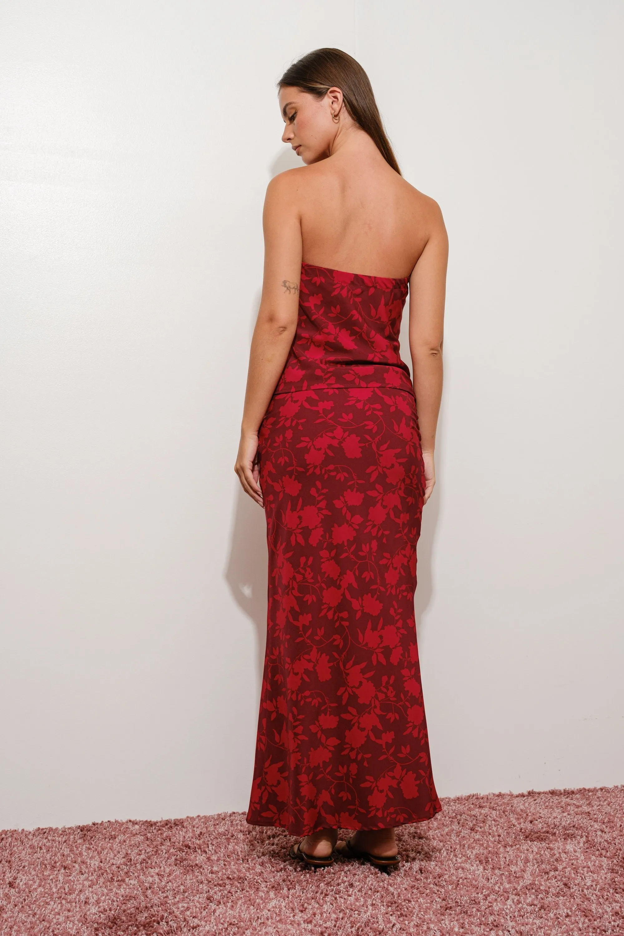 Angelica Floral Maxi Skirt