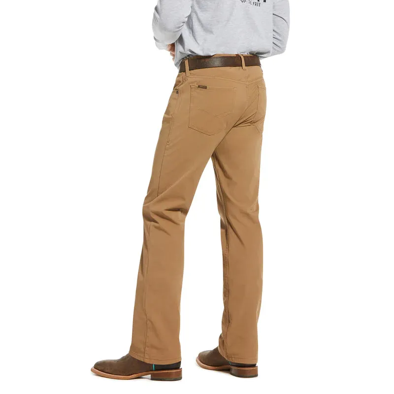 Ariat M5 Boone Slim Straight Leg Mens Jeans Khaki