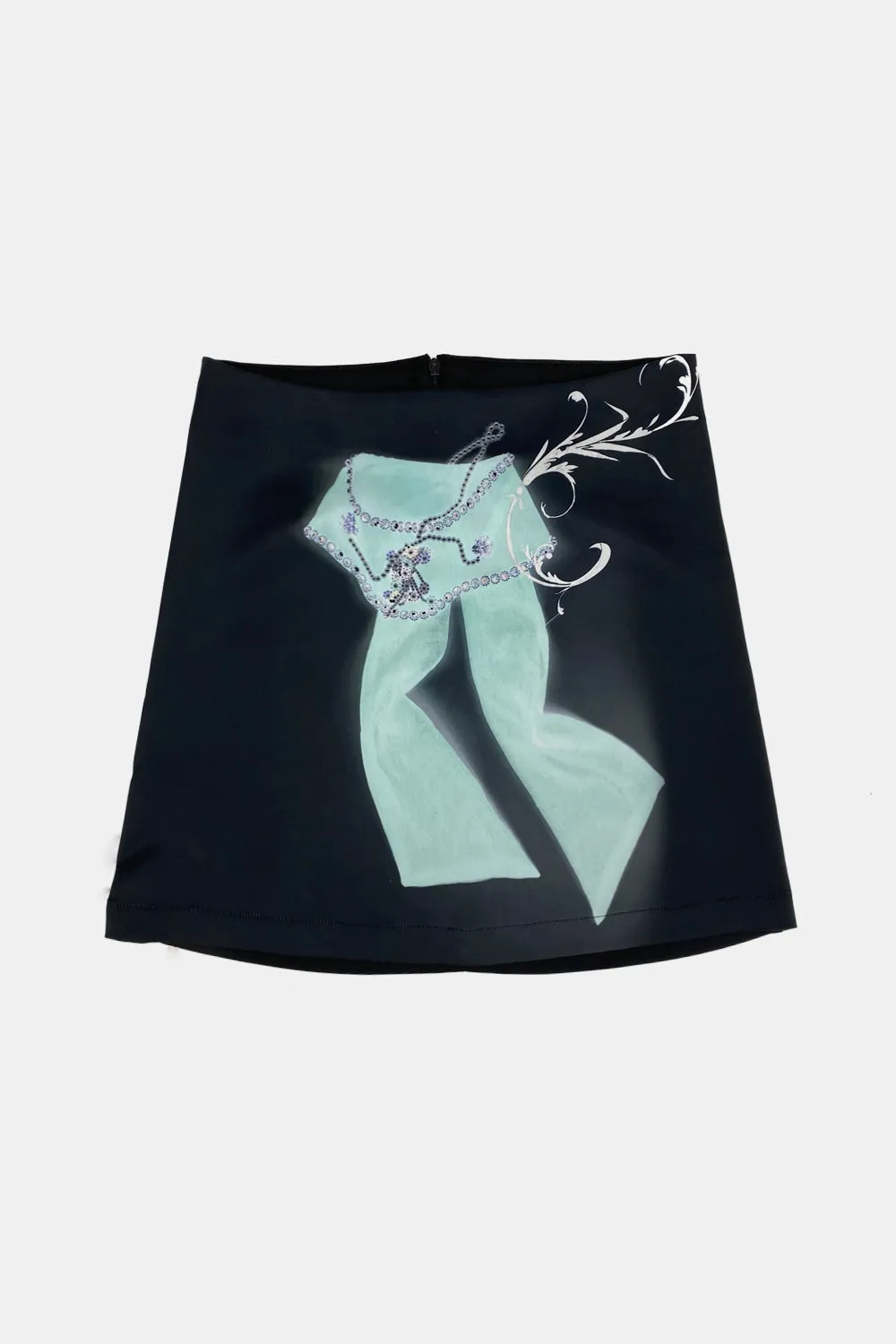 Ayam Satin Skirt
