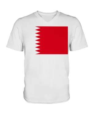 Bahrain Flag  V-Neck T-Shirt