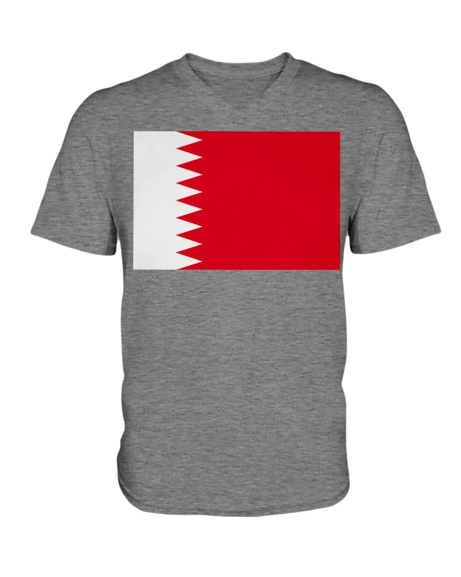Bahrain Flag  V-Neck T-Shirt