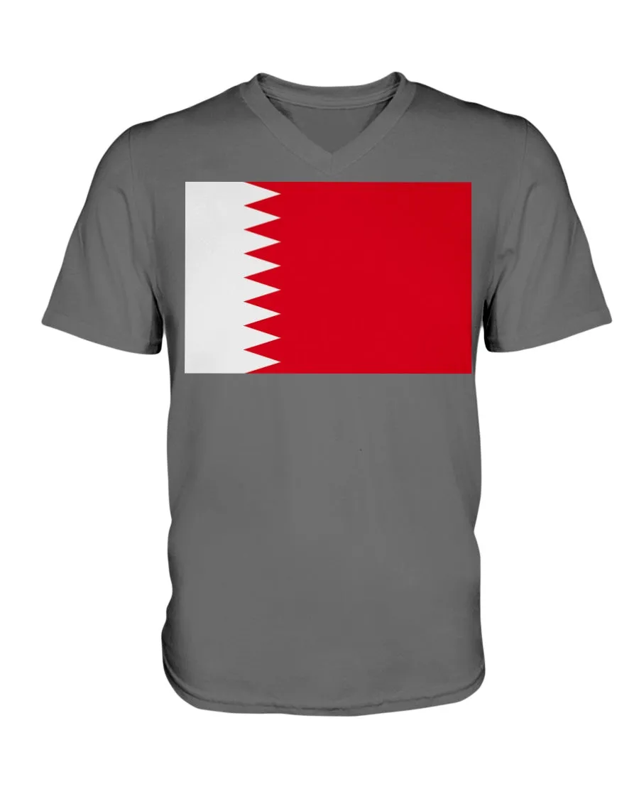 Bahrain Flag  V-Neck T-Shirt