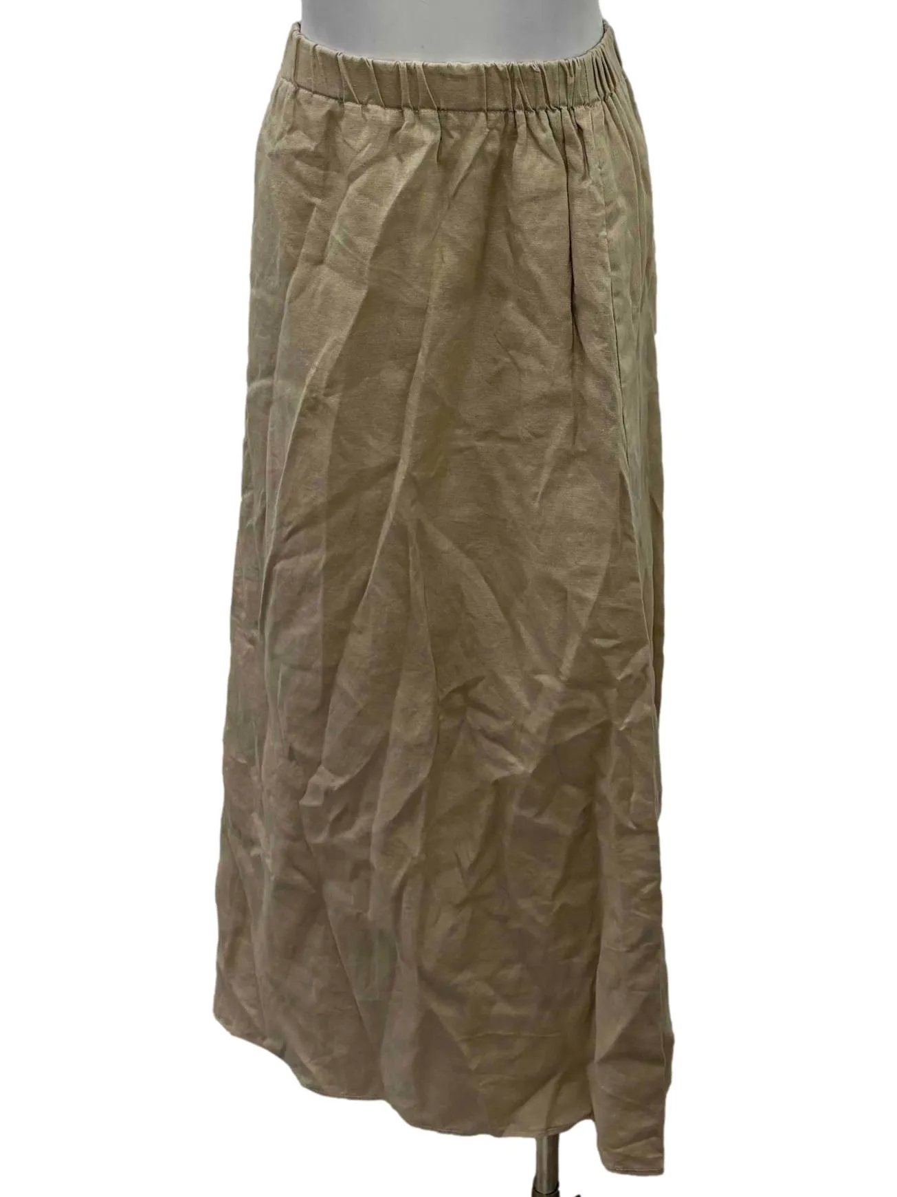 Beige Maxi Skirt
