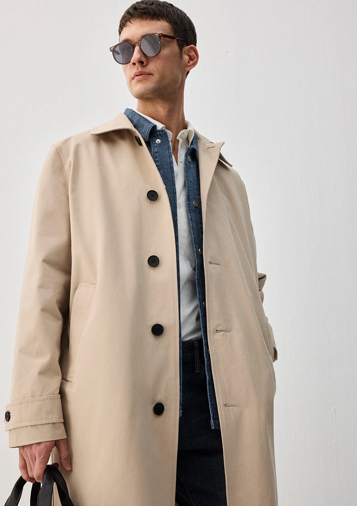 Beige Trench Coat