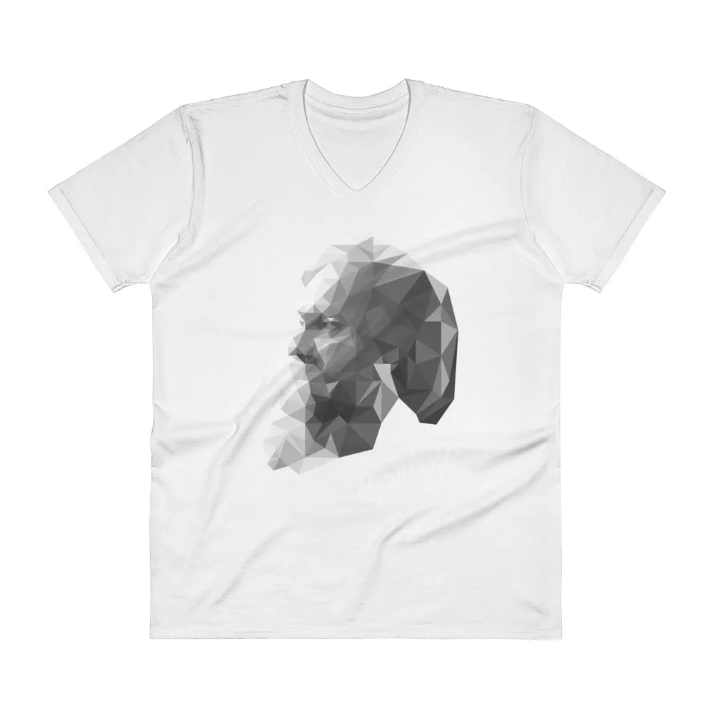 Bengali Lightweight Fashion V-Neck T-Shirt - Rabi Thakur
