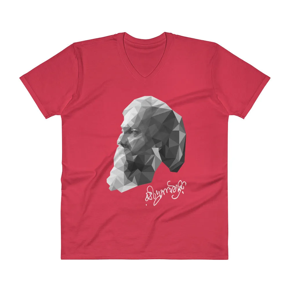 Bengali Lightweight Fashion V-Neck T-Shirt - Rabi Thakur