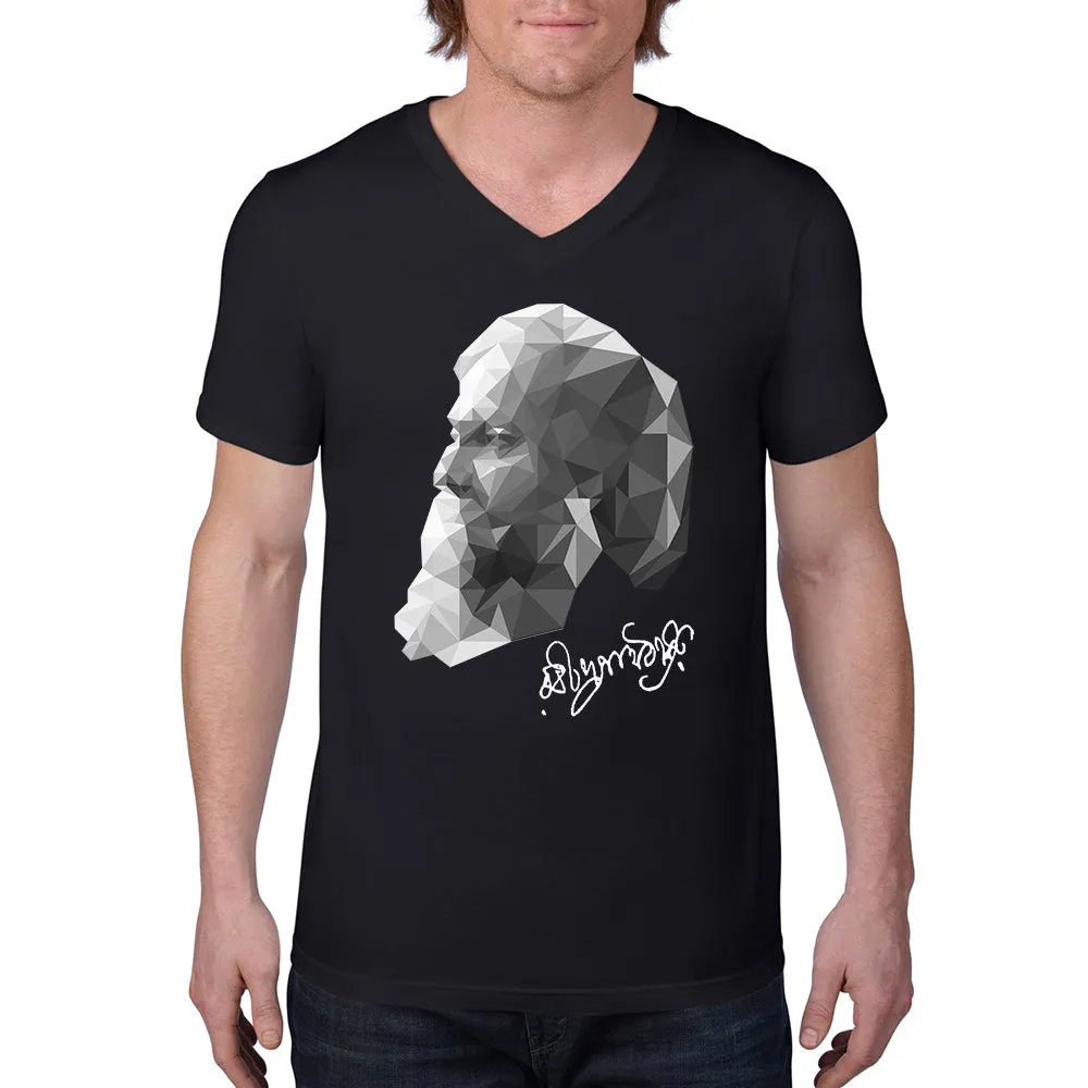Bengali Lightweight Fashion V-Neck T-Shirt - Rabi Thakur