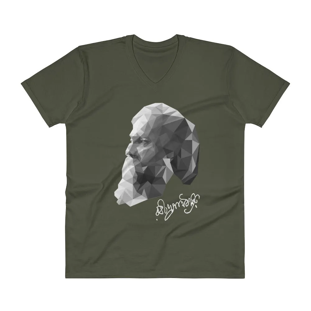Bengali Lightweight Fashion V-Neck T-Shirt - Rabi Thakur