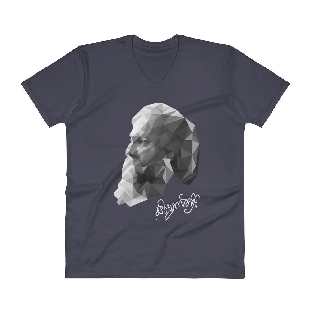Bengali Lightweight Fashion V-Neck T-Shirt - Rabi Thakur
