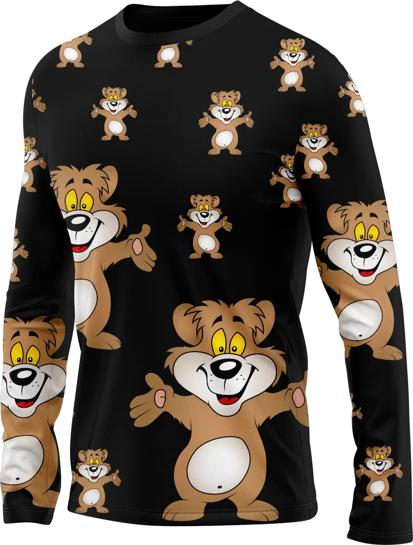 Billy Bear Rash Shirt Long Sleeve