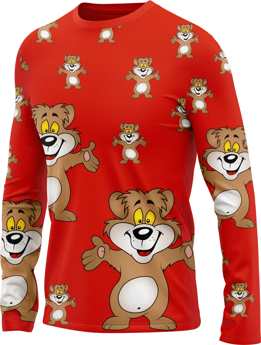 Billy Bear Rash Shirt Long Sleeve