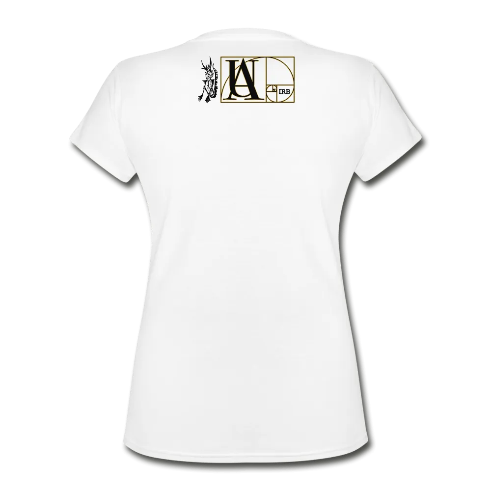 BLACK & WHITE COLLECTION WOMEN'S V-NECK T-SHIRT