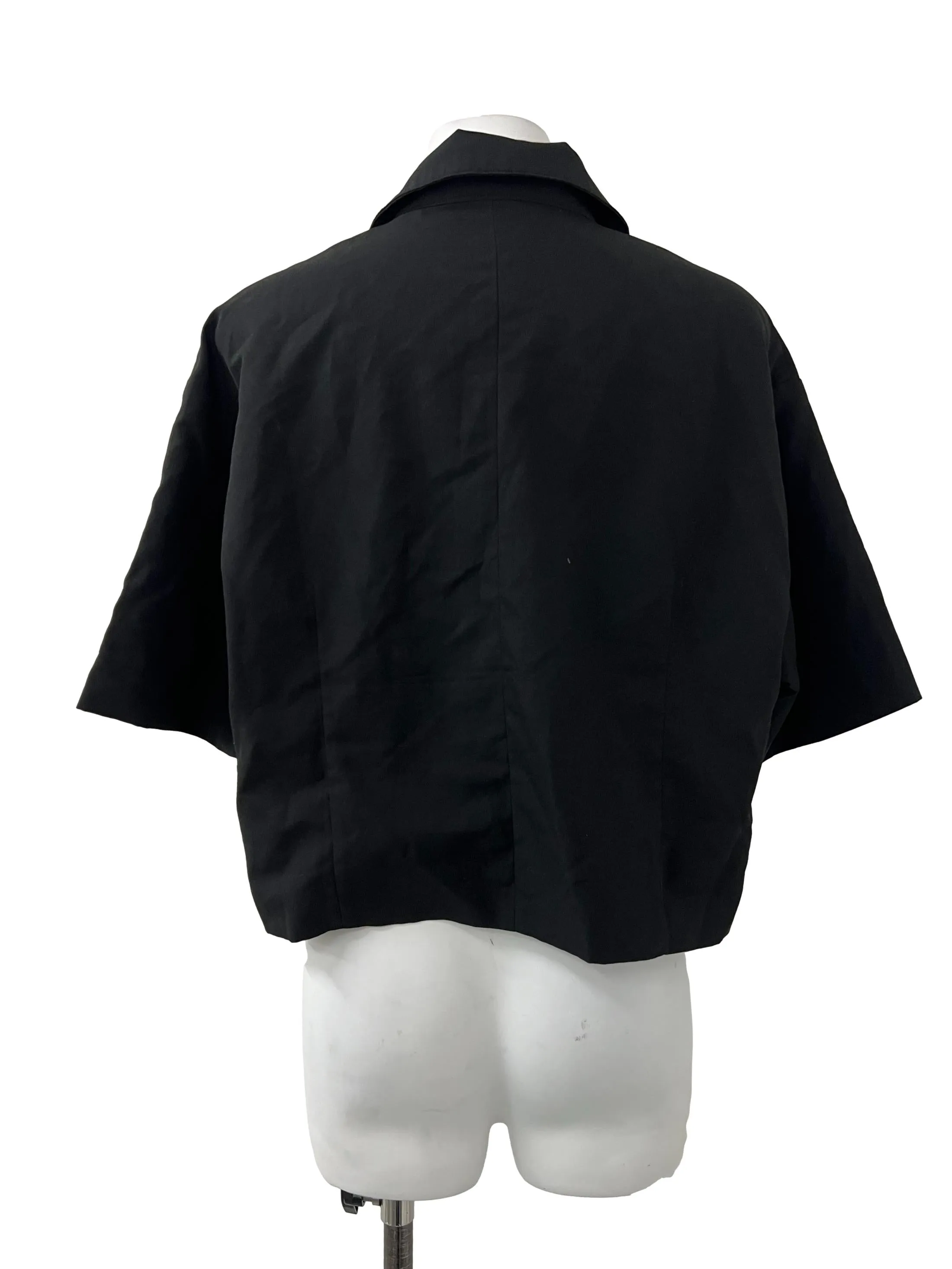 Black Button Down Blouse
