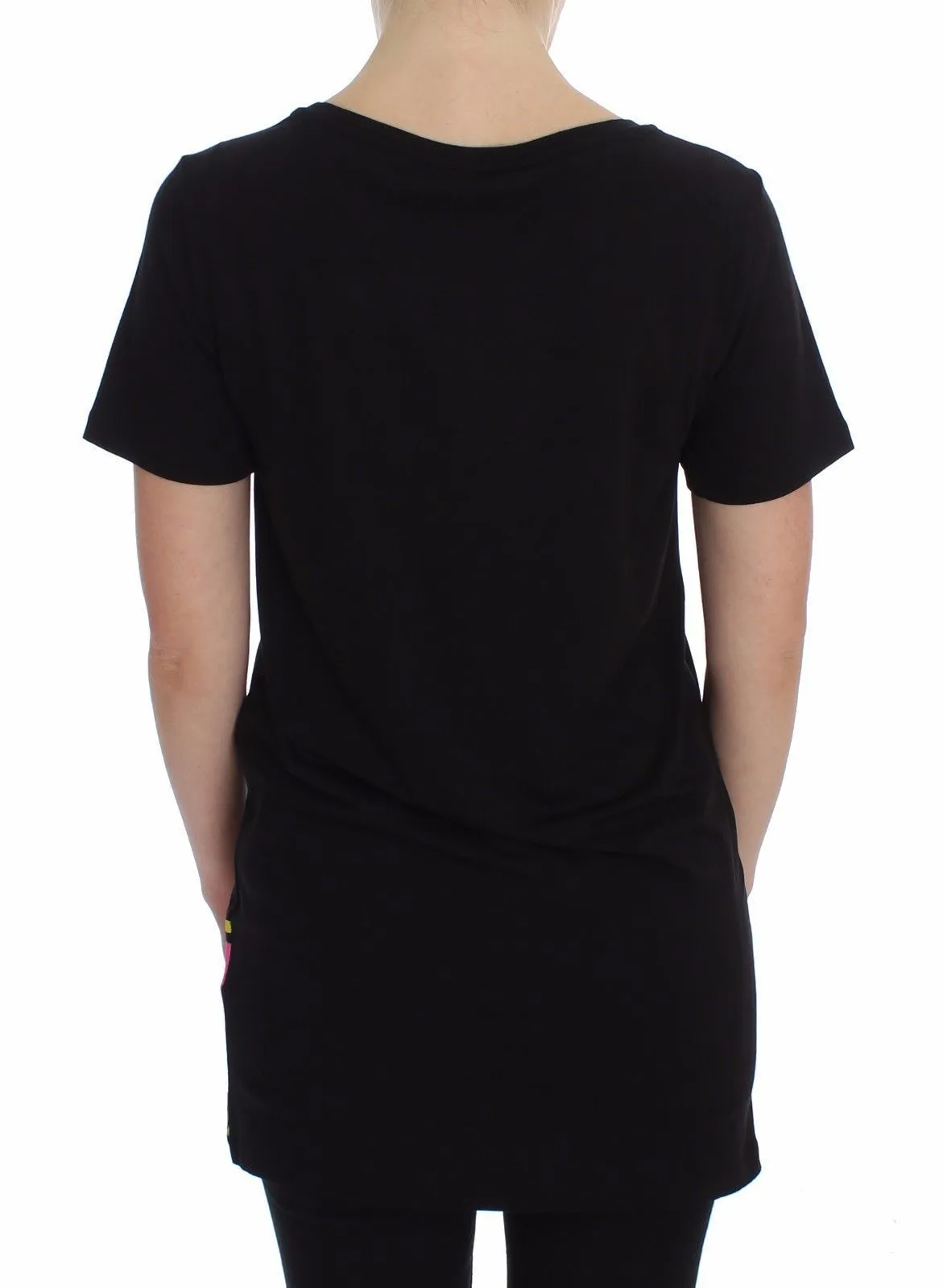 Black Crewneck Graphic T-shirt