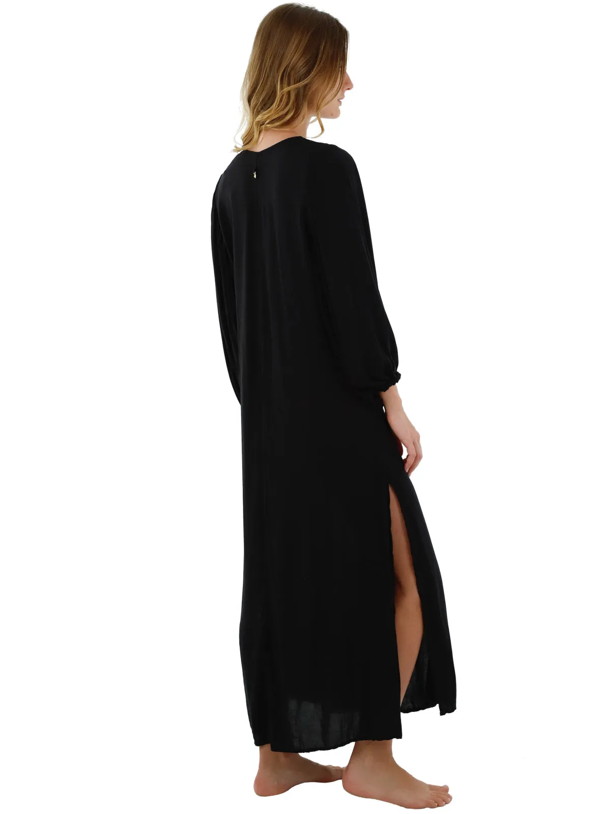 Black Elation Maxi Dress ::RET