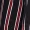 Black Striped Tie Waist Split Leg Jumpsuit
