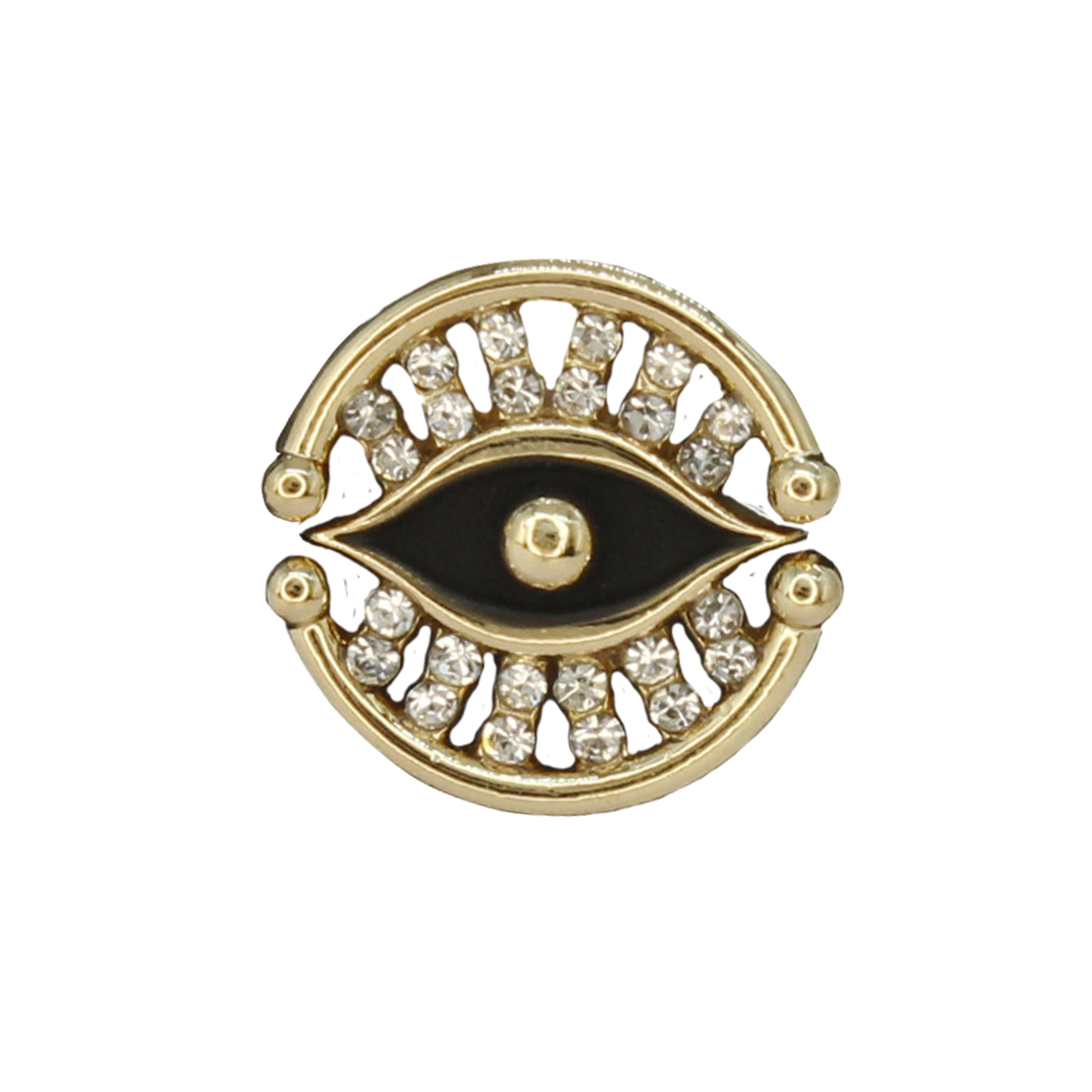 Blessing Evil Eye Design Button