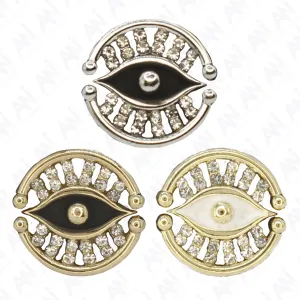 Blessing Evil Eye Design Button