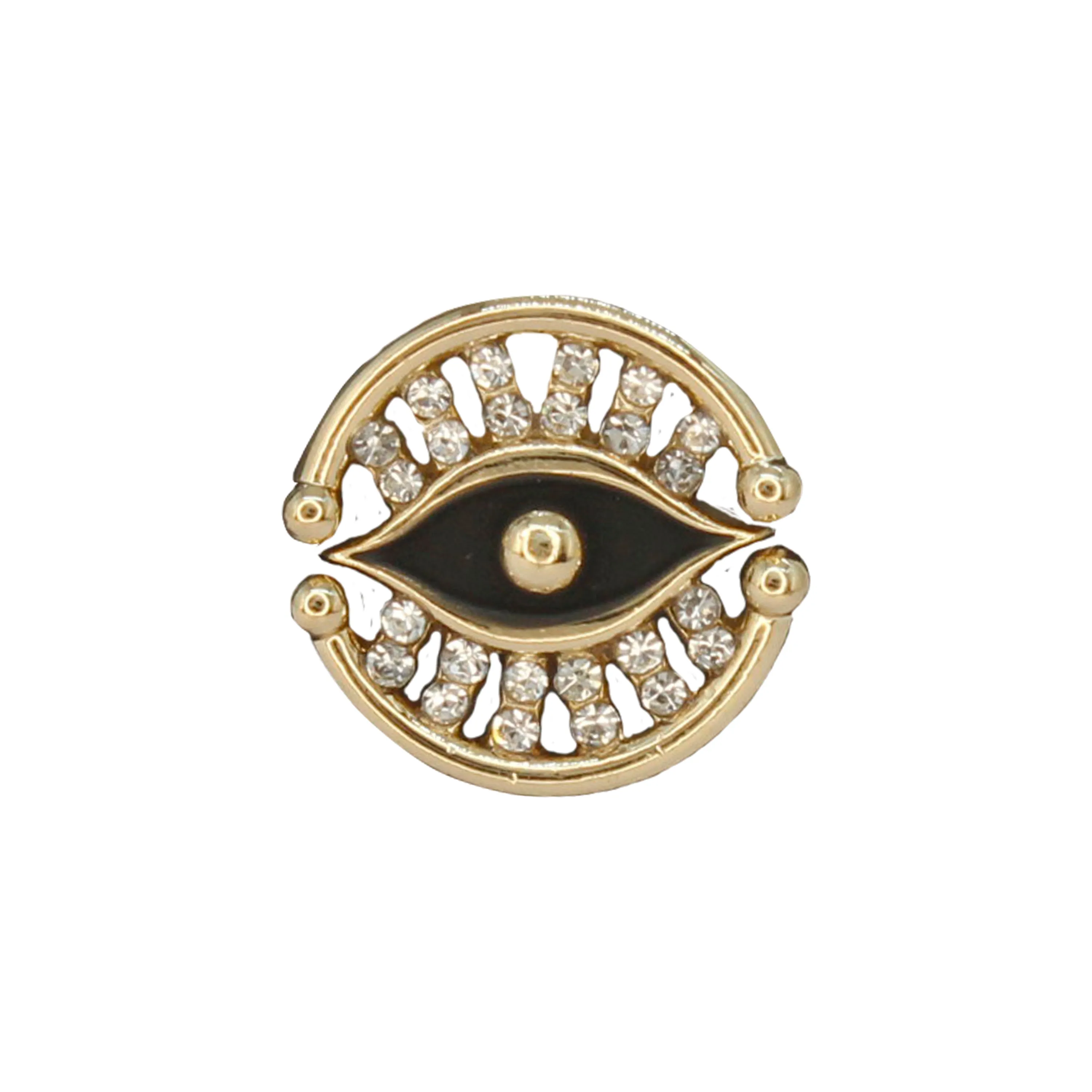 Blessing Evil Eye Design Button