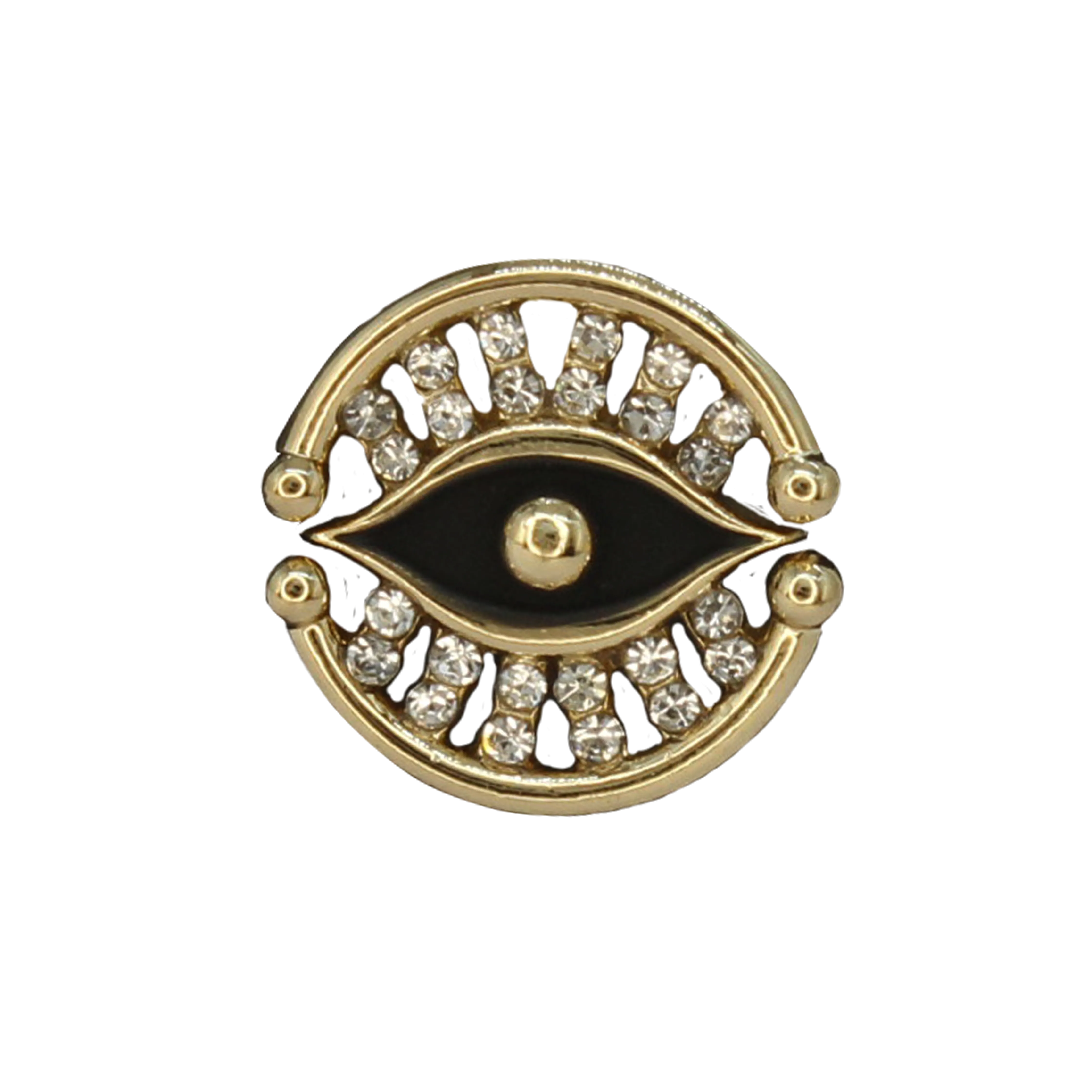 Blessing Evil Eye Design Button
