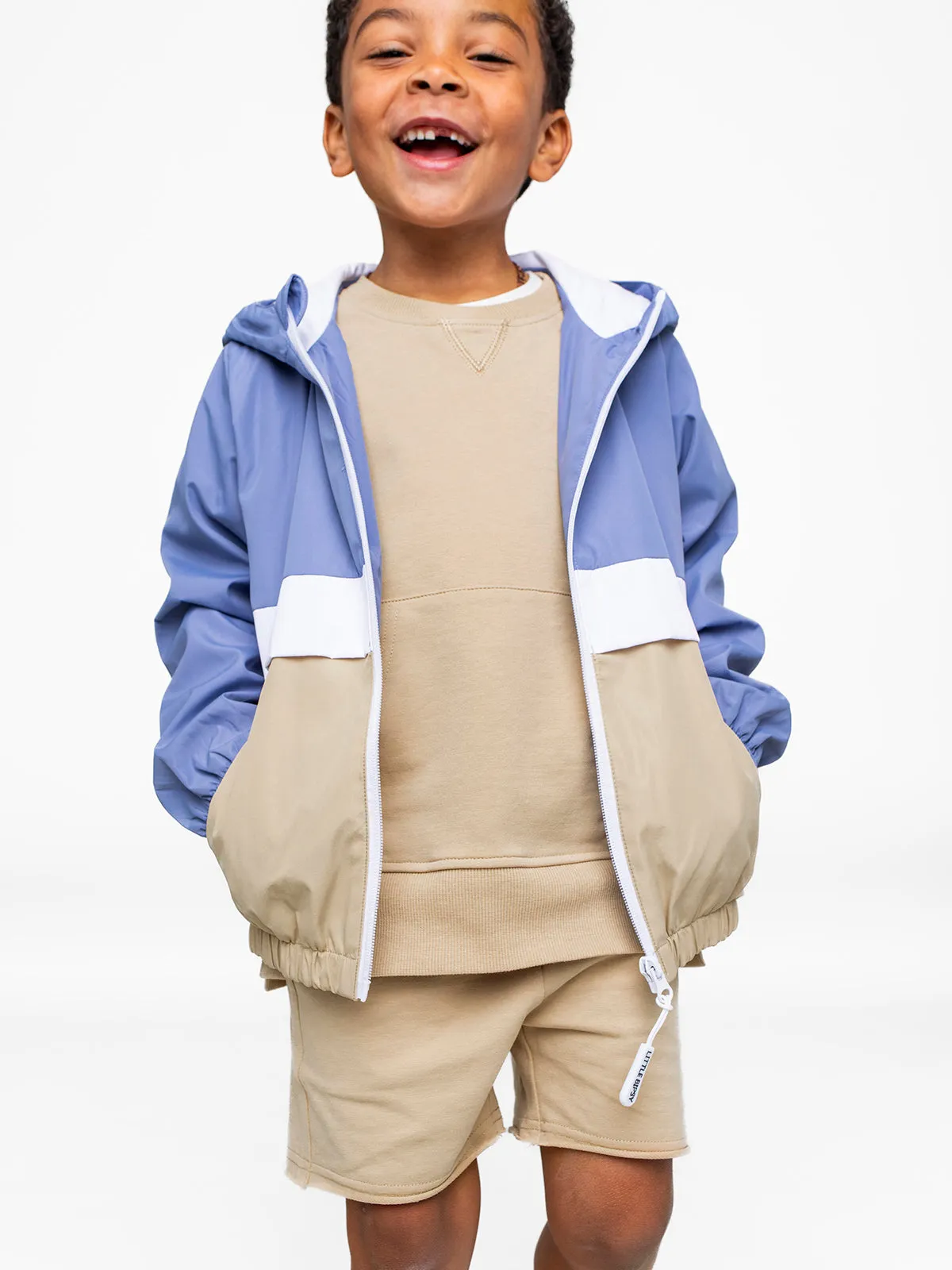 BLOCK WINDBREAKER - SKY BLUE