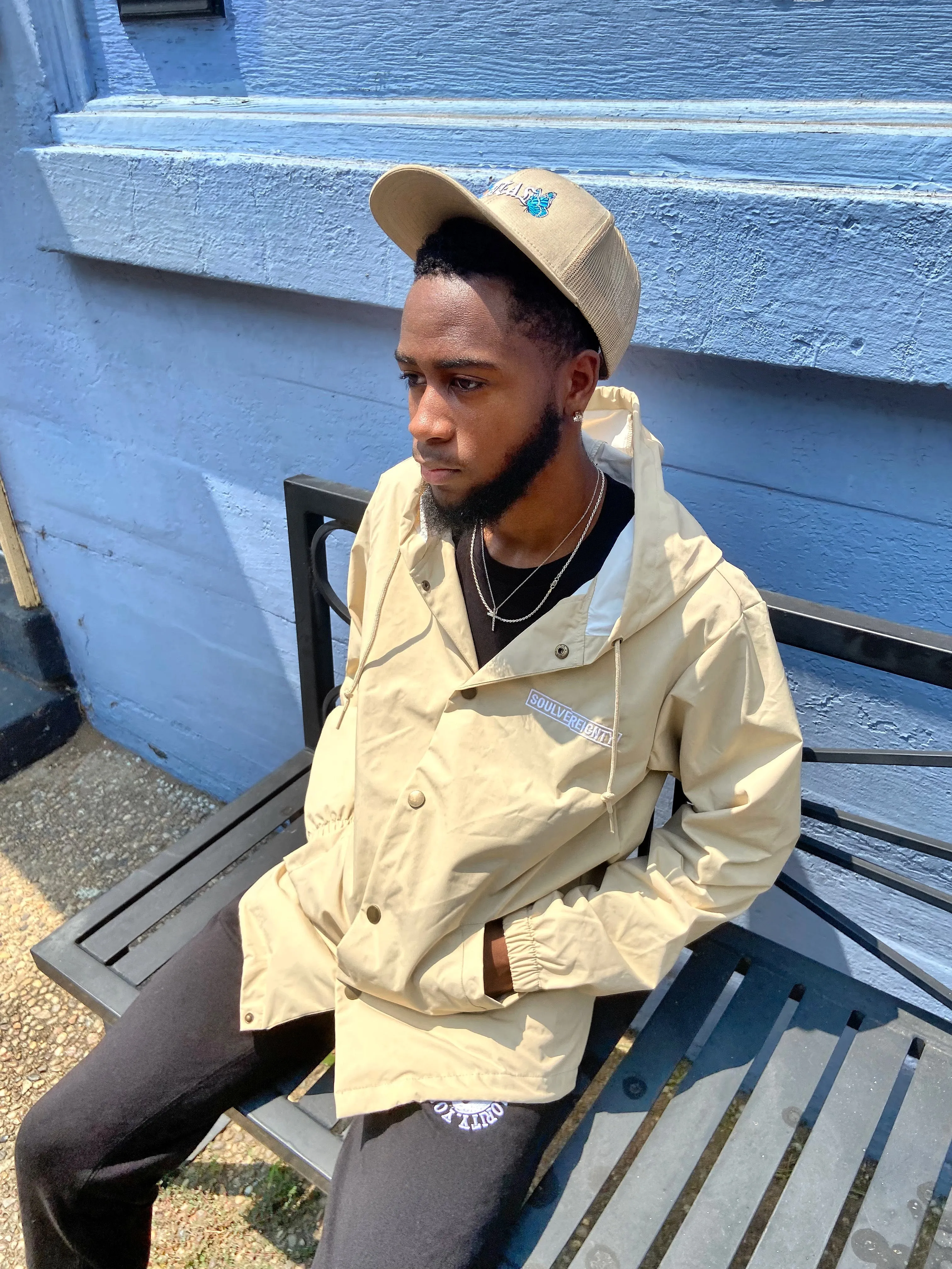 Blow the Whistle Hooded Coach Jacket