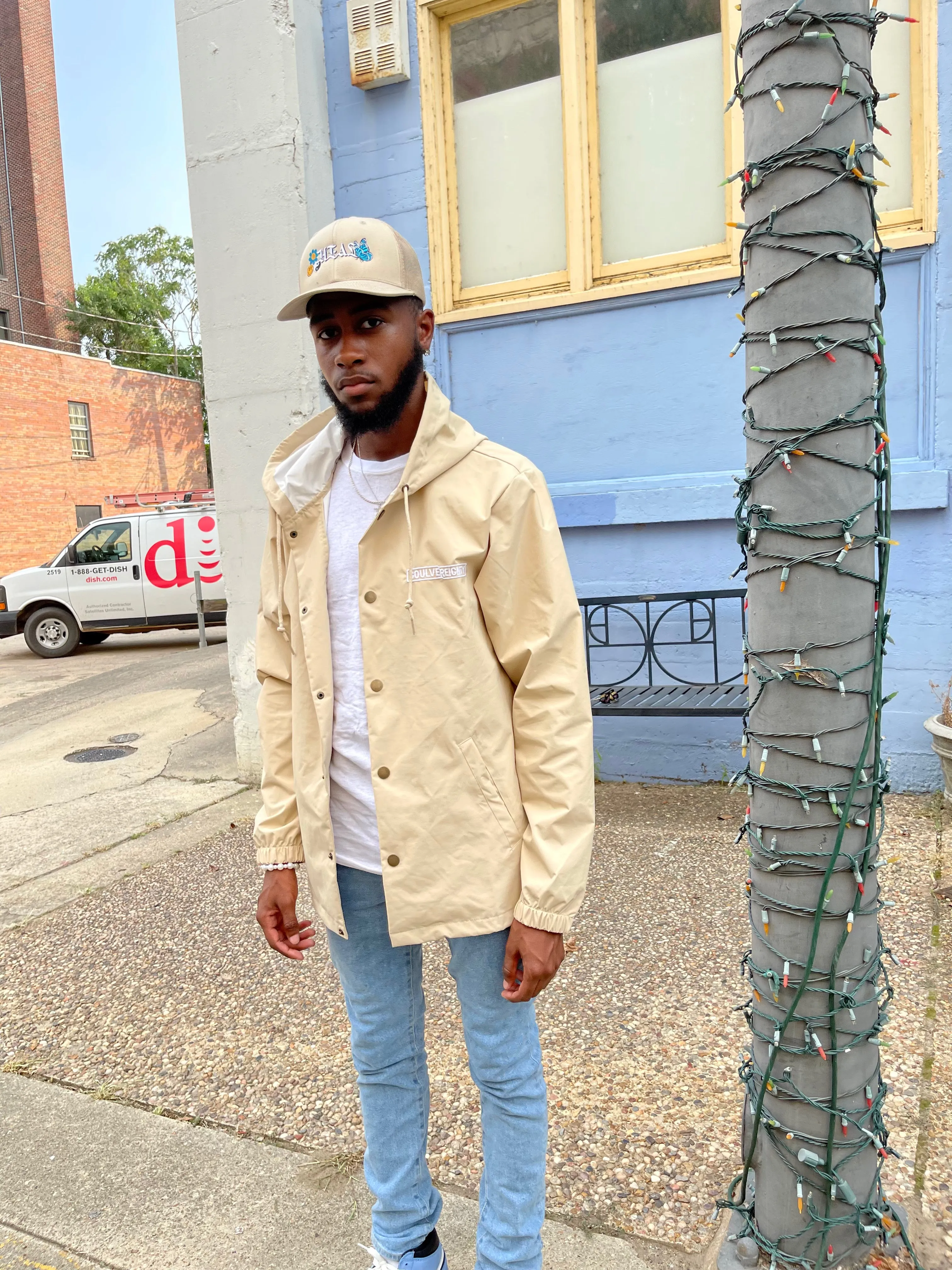 Blow the Whistle Hooded Coach Jacket