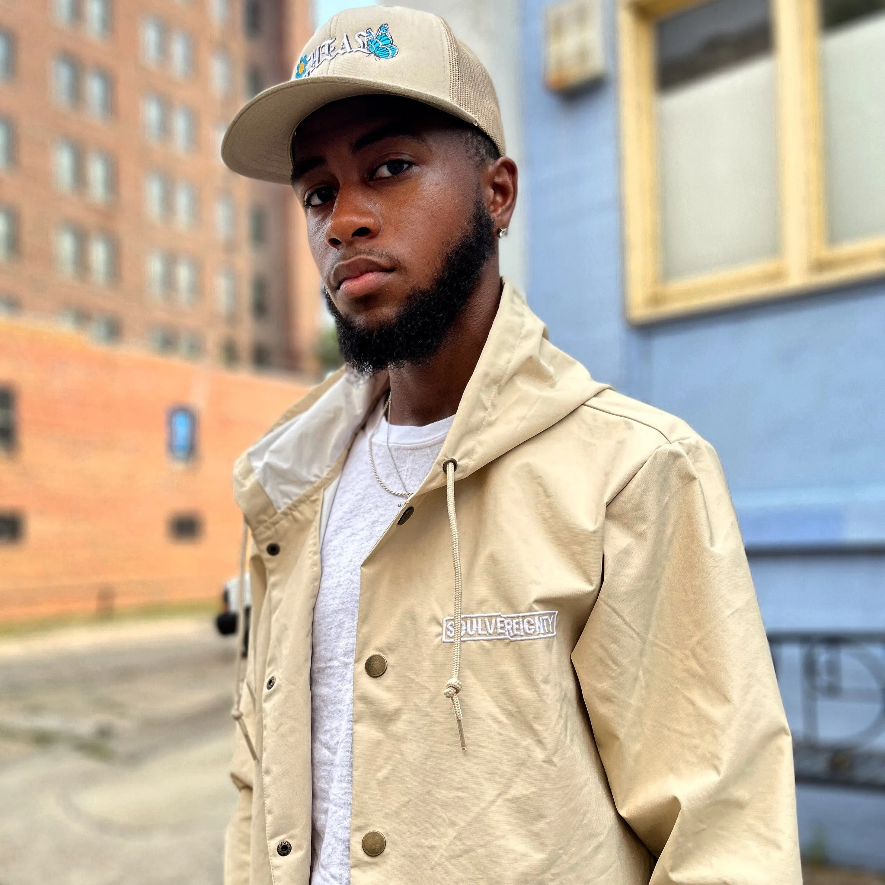 Blow the Whistle Hooded Coach Jacket