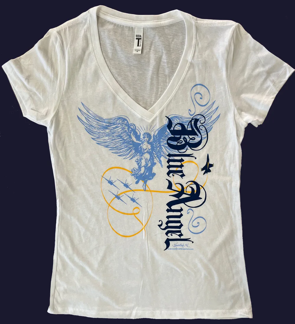 Blue Angels Womens V-Neck