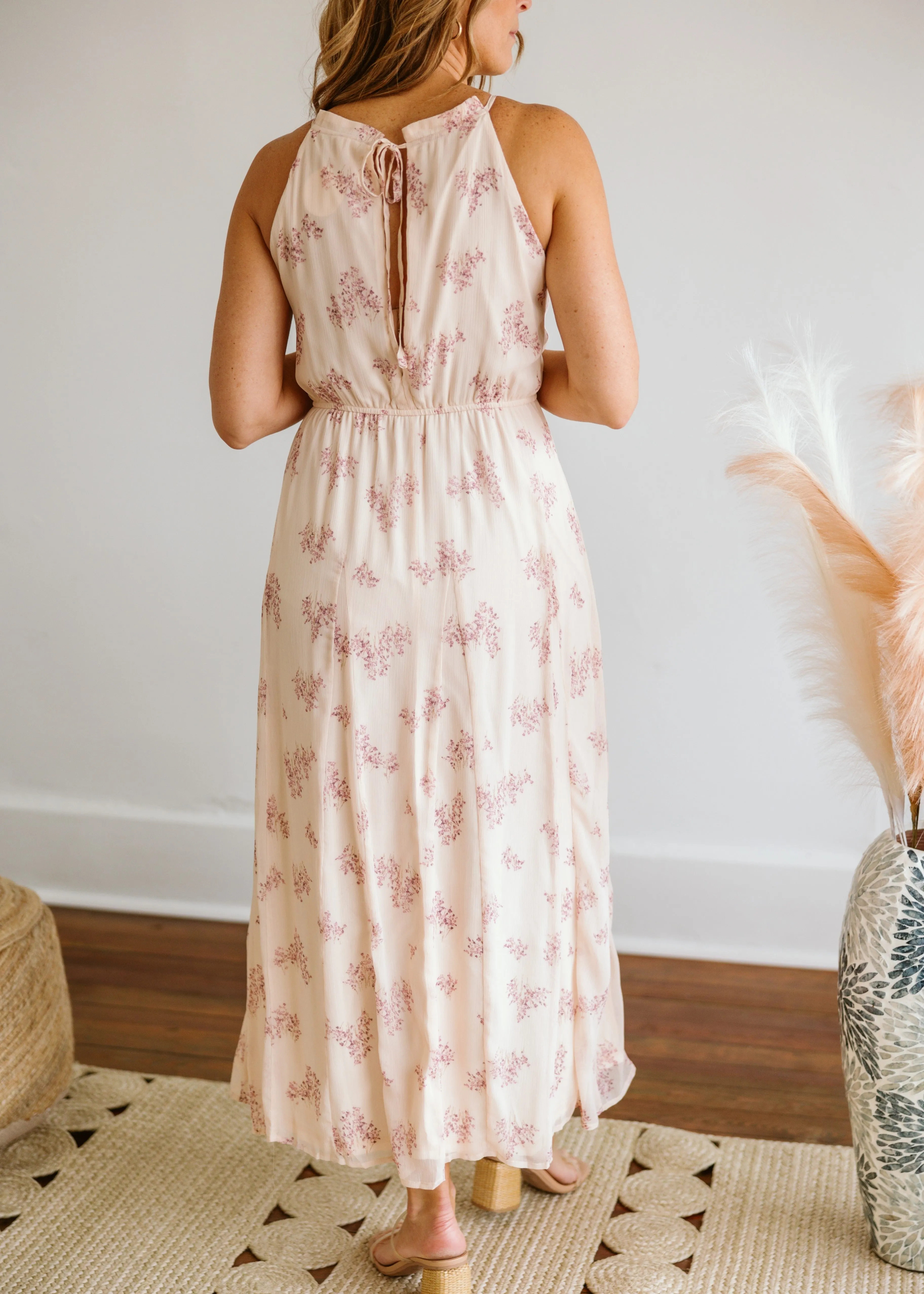 Blushing Beauty Maxi Dress
