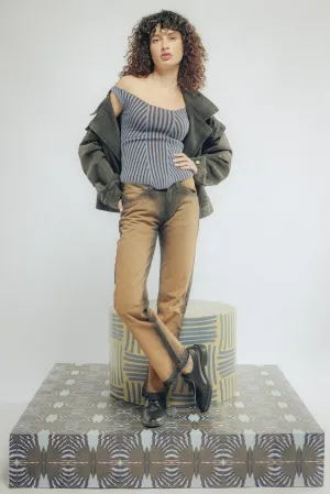 Bootcut Black& Brown