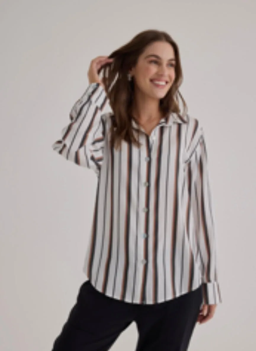 Boyfriend Button Down Shirt B4613-J23-304