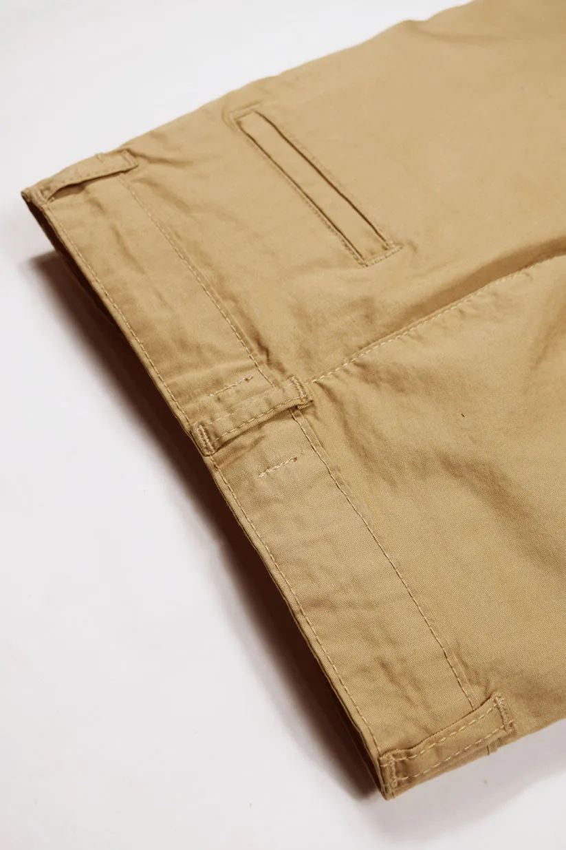 BOYS COTTON PANT- BEIGE